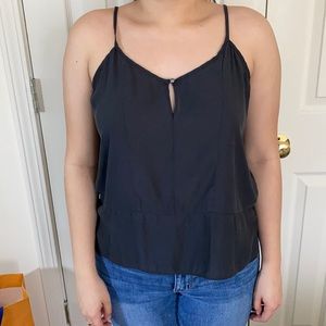 Cute blue crop top